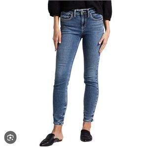 Silver Jeans Suki Ankle Slim Size 32x27